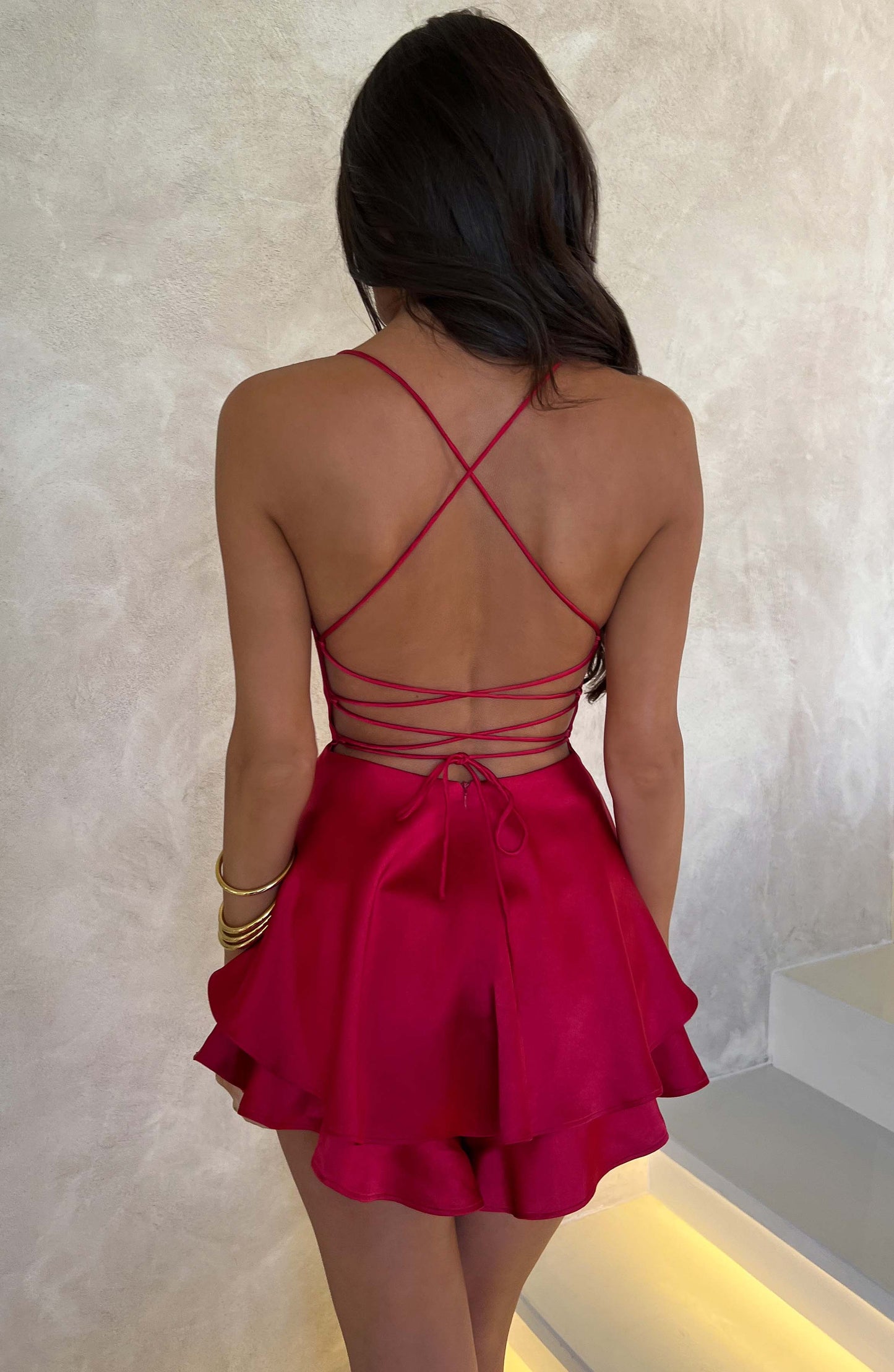 Florence Playsuit - Rood