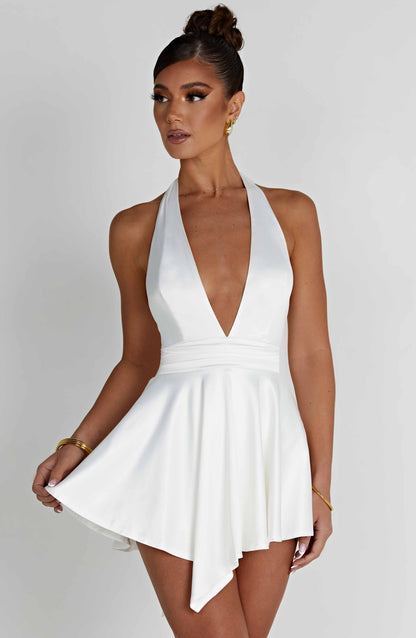 Gaia Playsuit - Ivory