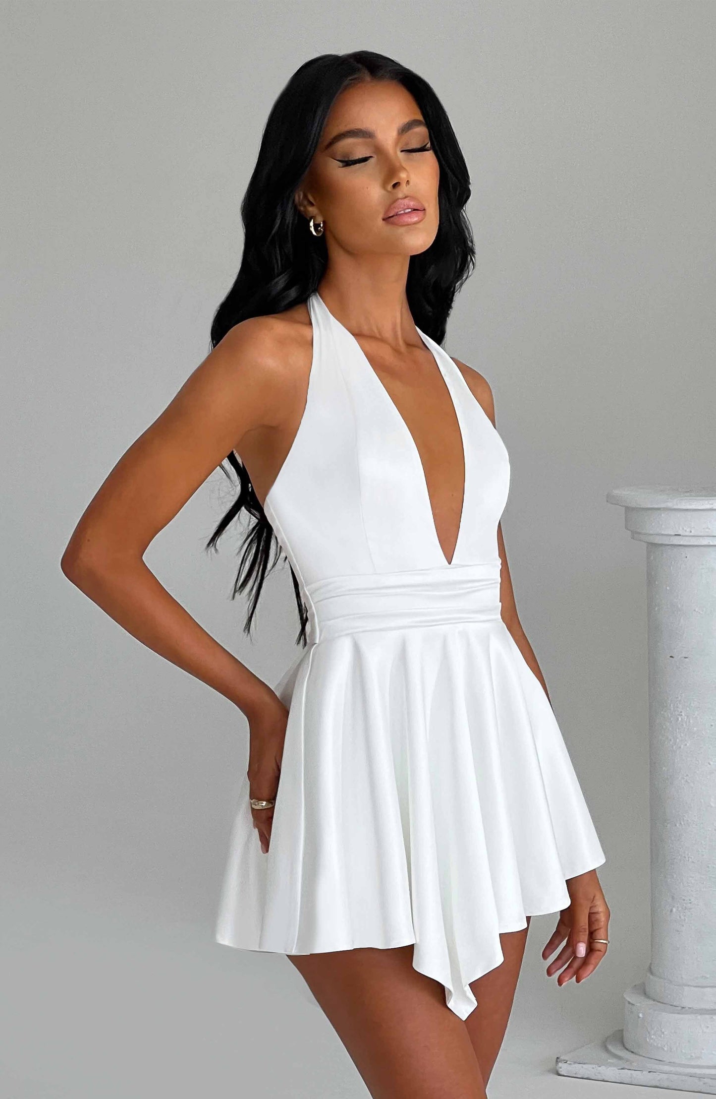 Gaia Playsuit - Ivory