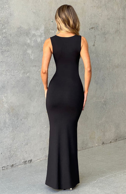 Hadley Maxi Dress - Jet Black