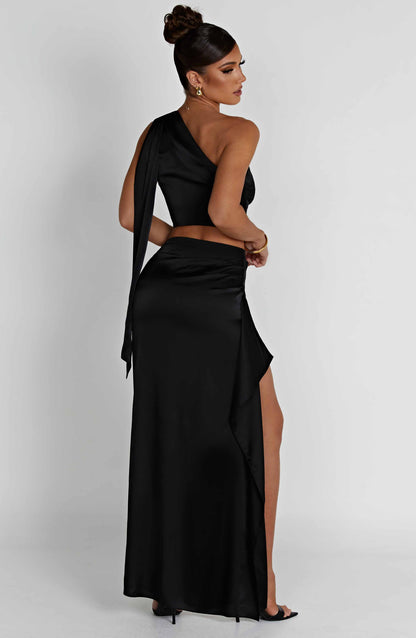 Halsey Maxi Skirt - Black