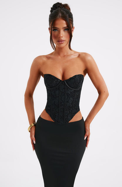 Harlow Corset - Black