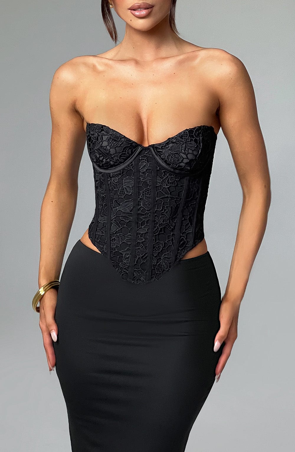 Harlow Corset - Black