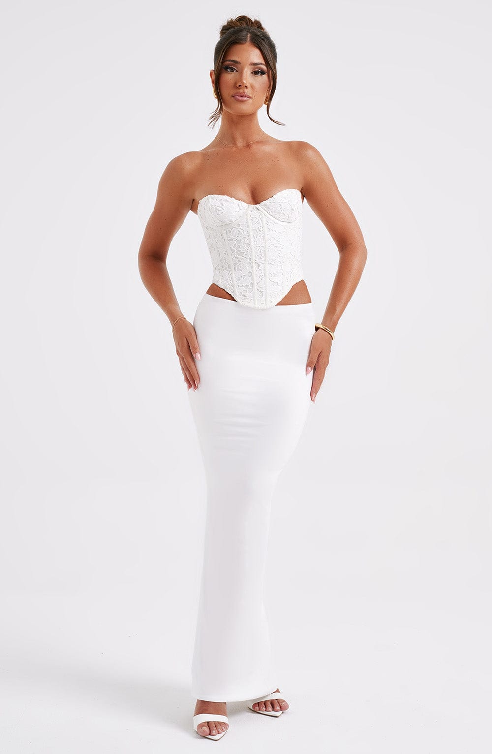 Harlow Corset - Ivory