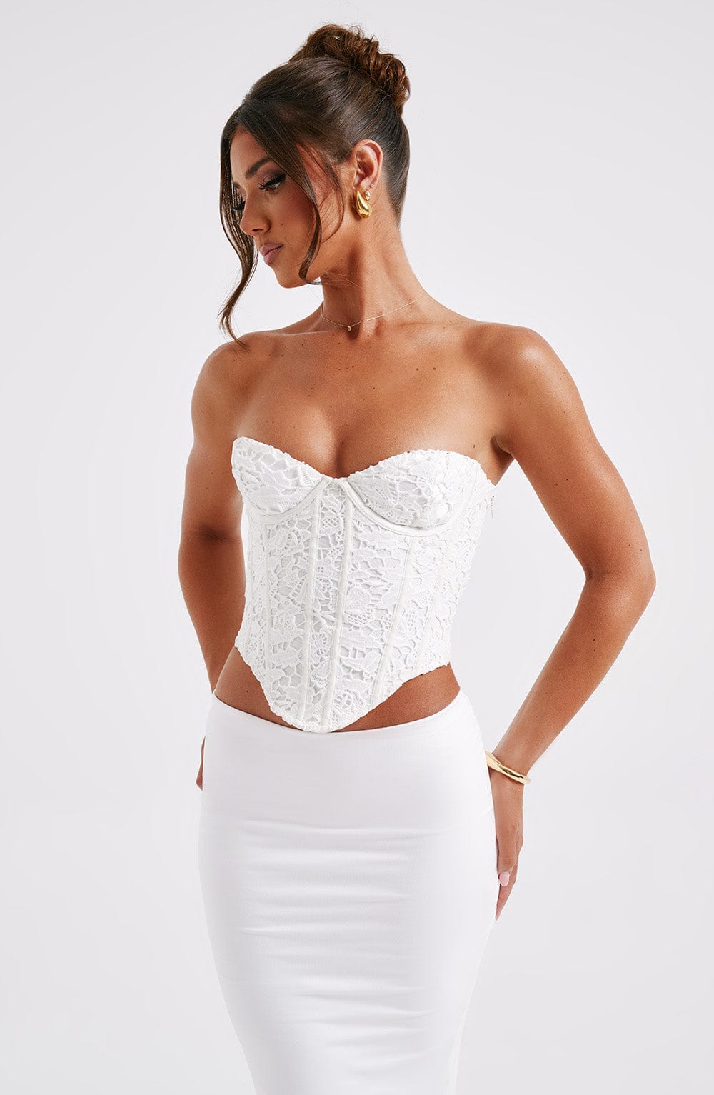 Harlow Corset - Ivory