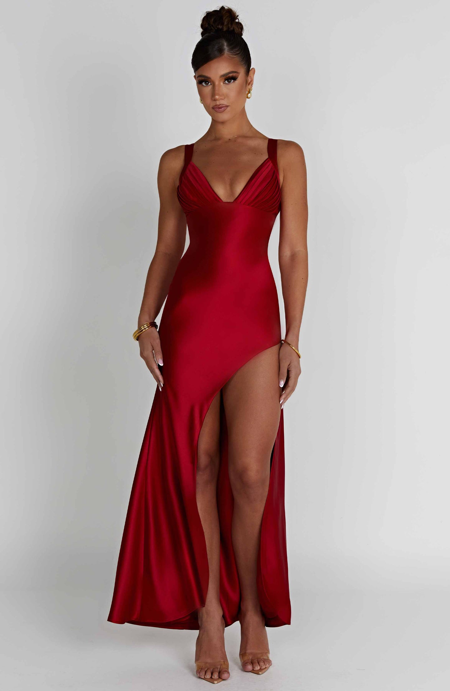 Hayley Maxi Dress - Red