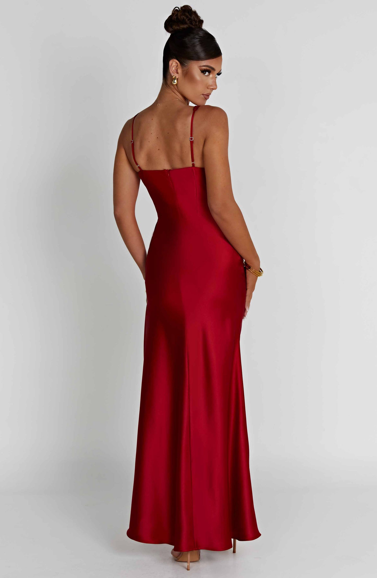 Hayley Maxi-jurk - Rood