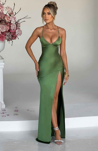 Isobel Maxi Dress - Emerald