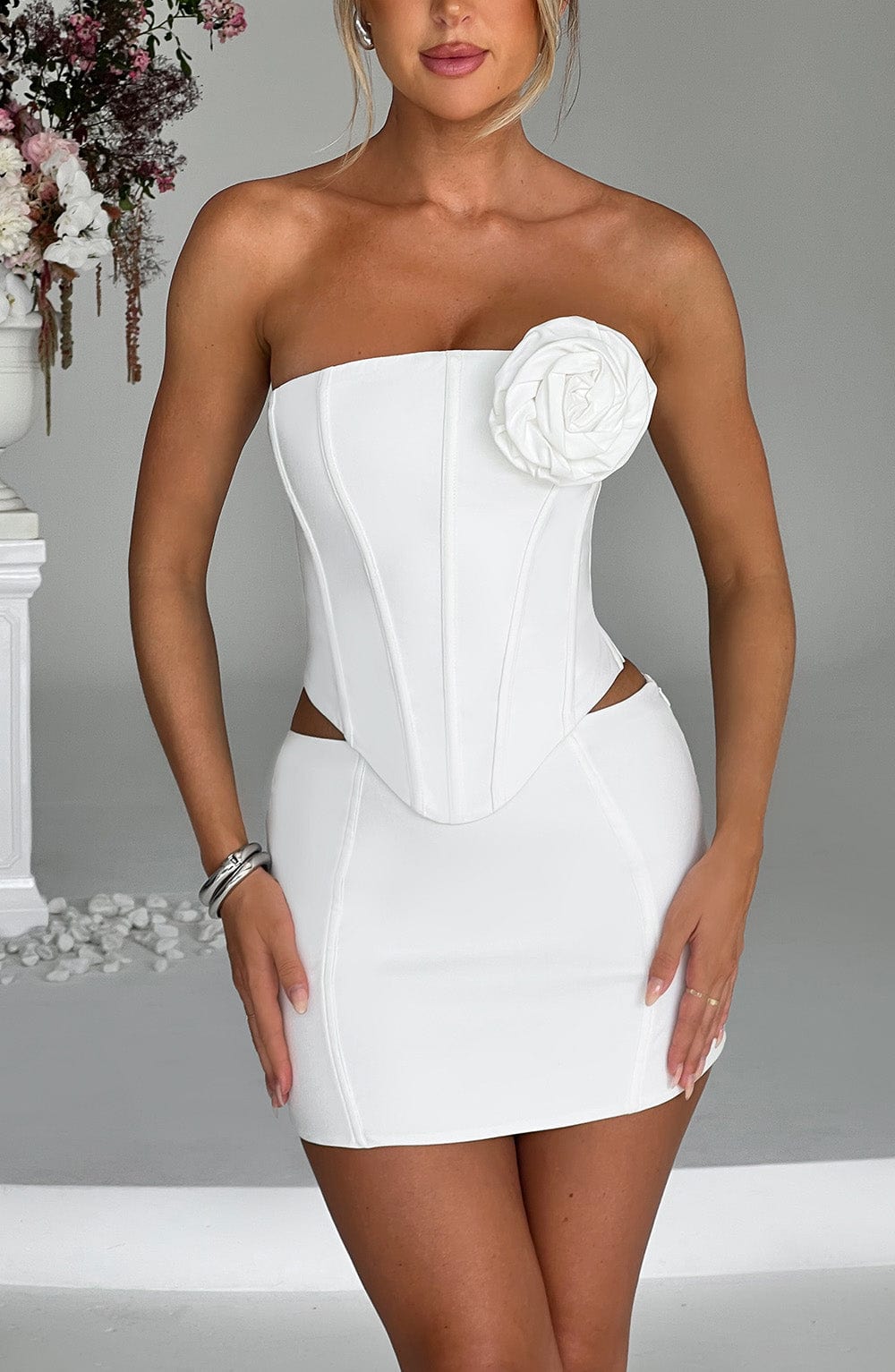 Jacquie Corset - Ivory