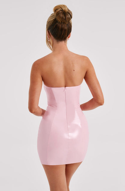 Janet Mini Dress - Pink