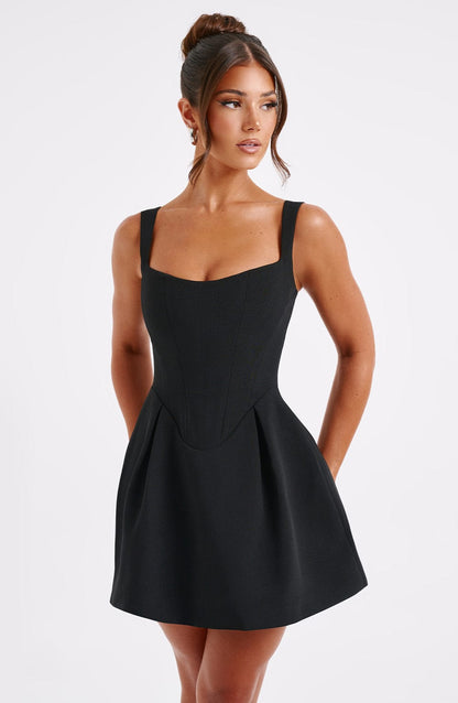 Janiyah Mini Dress - Black