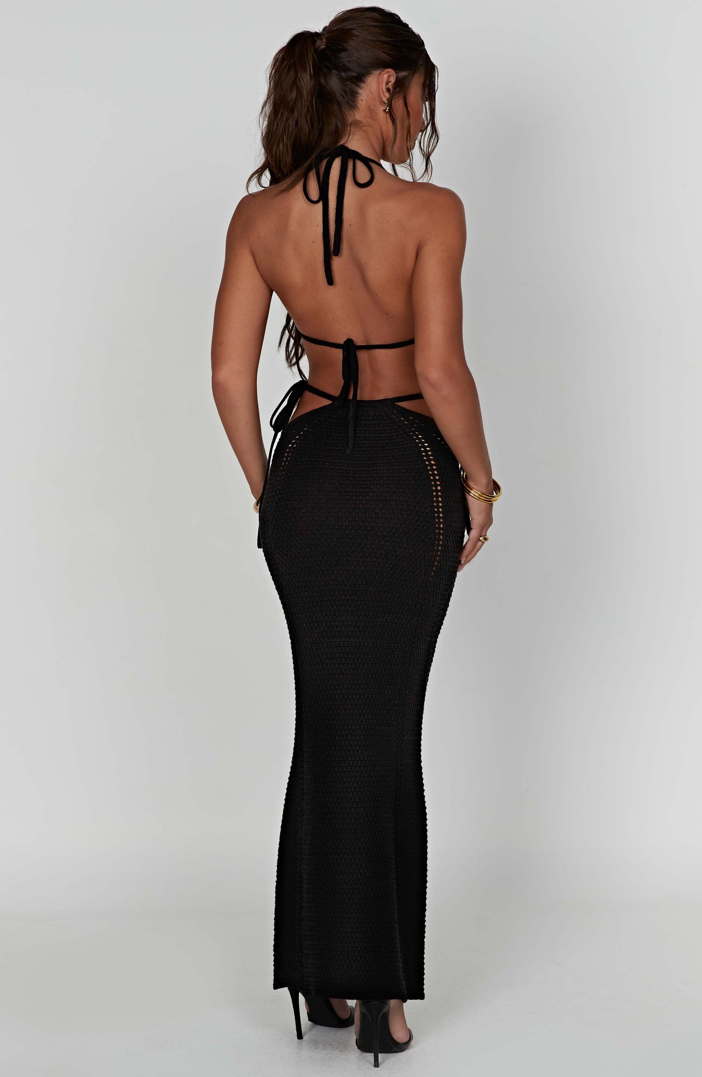 Jia Maxi Skirt - Black