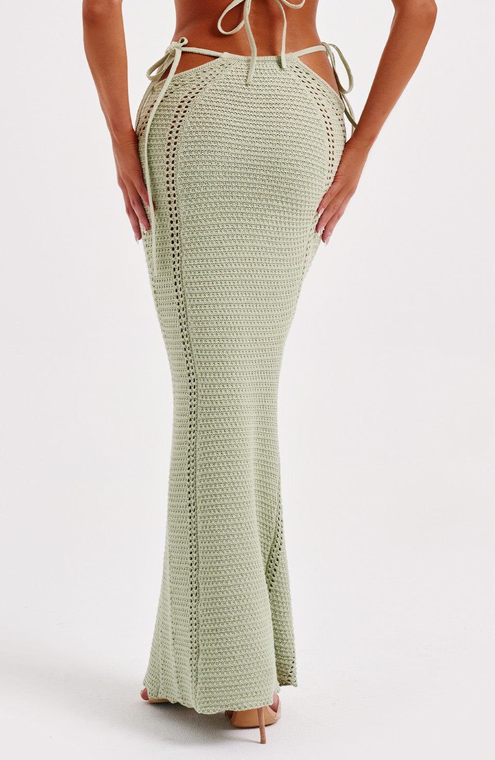 Jia Maxi Skirt - Green