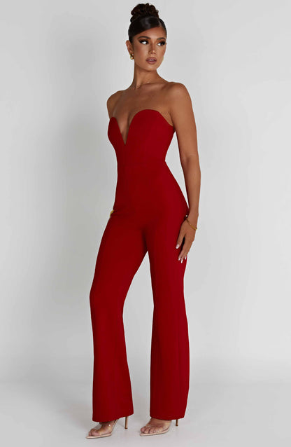 Jordi Jumpsuit - Rood