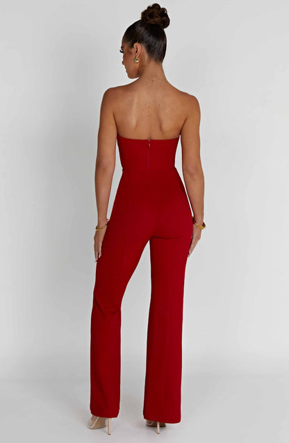 Jordi Jumpsuit - Rood