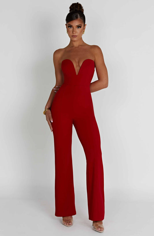 Jordi Jumpsuit - Rood