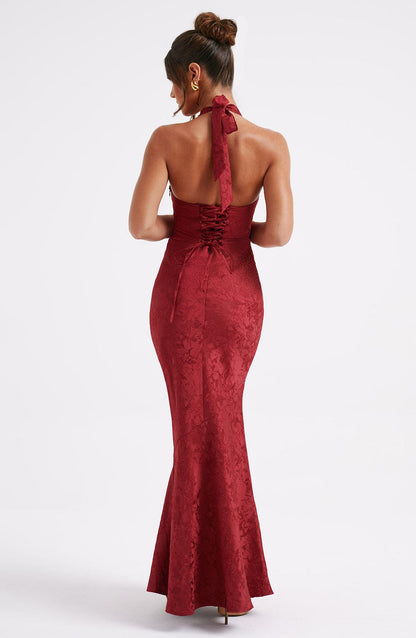 Josephine Maxi-jurk - Rood