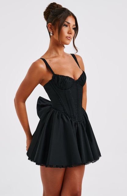 Josie Mini Dress - Black