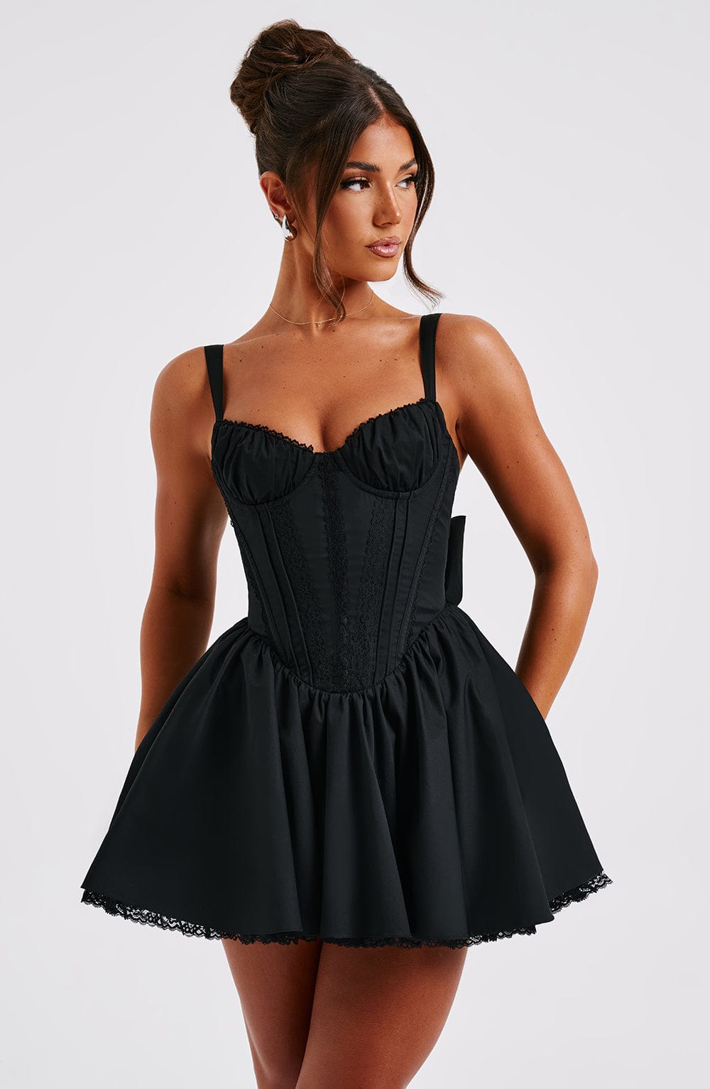 Josie Mini Dress - Black