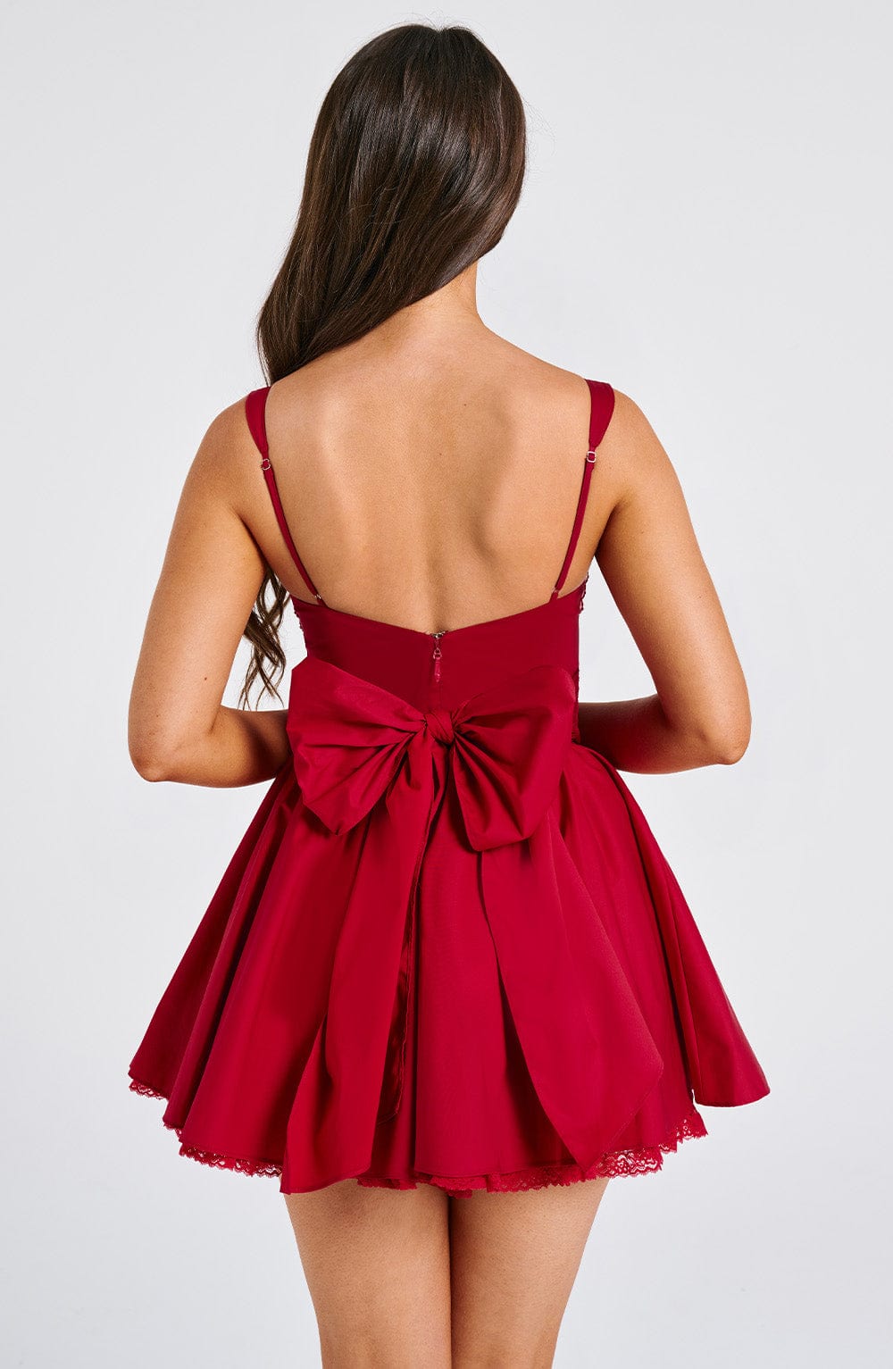 Josie Mini-jurk - Rood