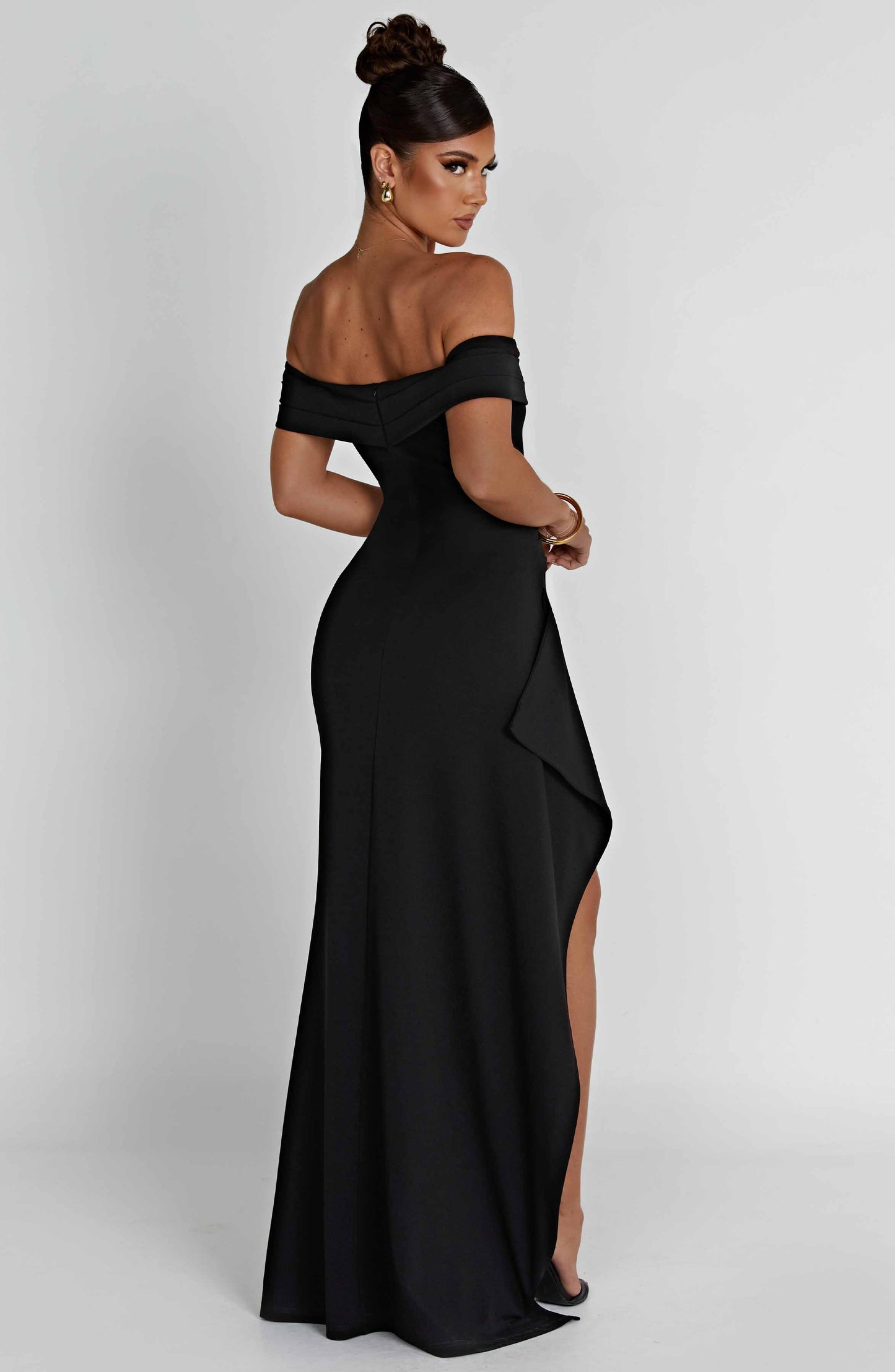 Joyce Maxi-jurk - Zwart