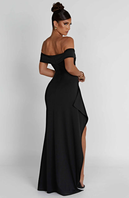 Joyce Maxi-jurk - Zwart