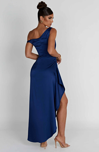 Juliene Maxi-jurk - Marine