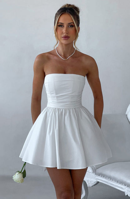 Katrina Mini Dress - Ivory