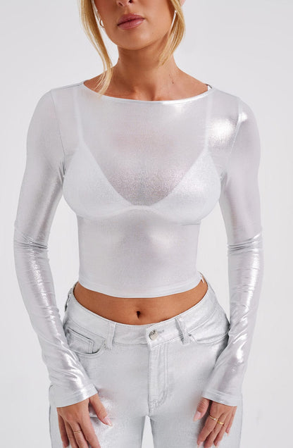 Kyranni Top - Silver