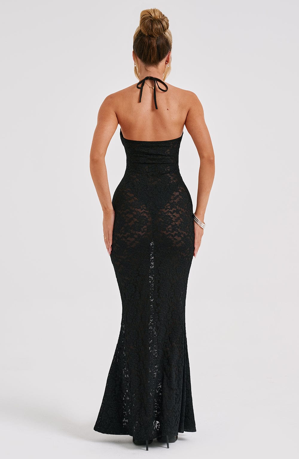 Leilina Maxi Dress - Black