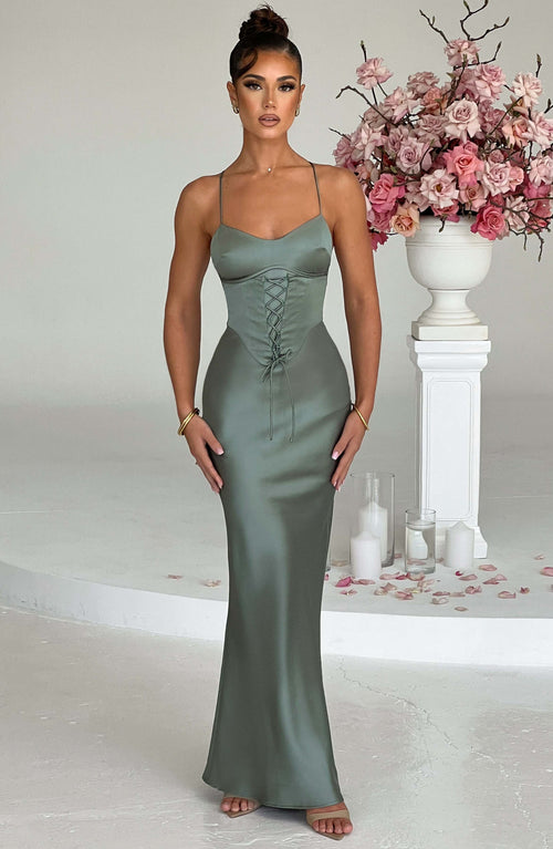 Lillia Maxi Dress - Sage