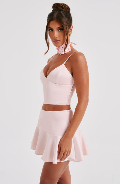 Louisa Mini Skirt - Blush