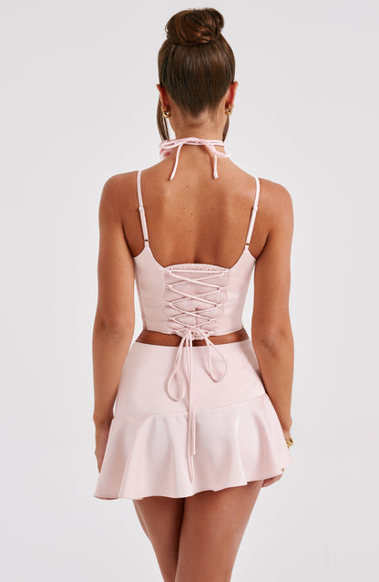 Louisa Mini Skirt - Blush