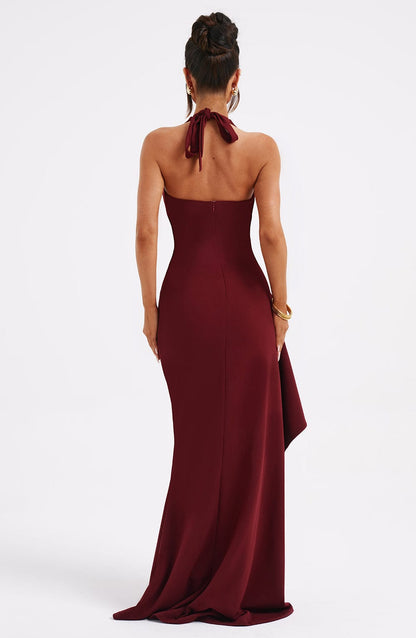 Luella maxi-jurk - bordeaux