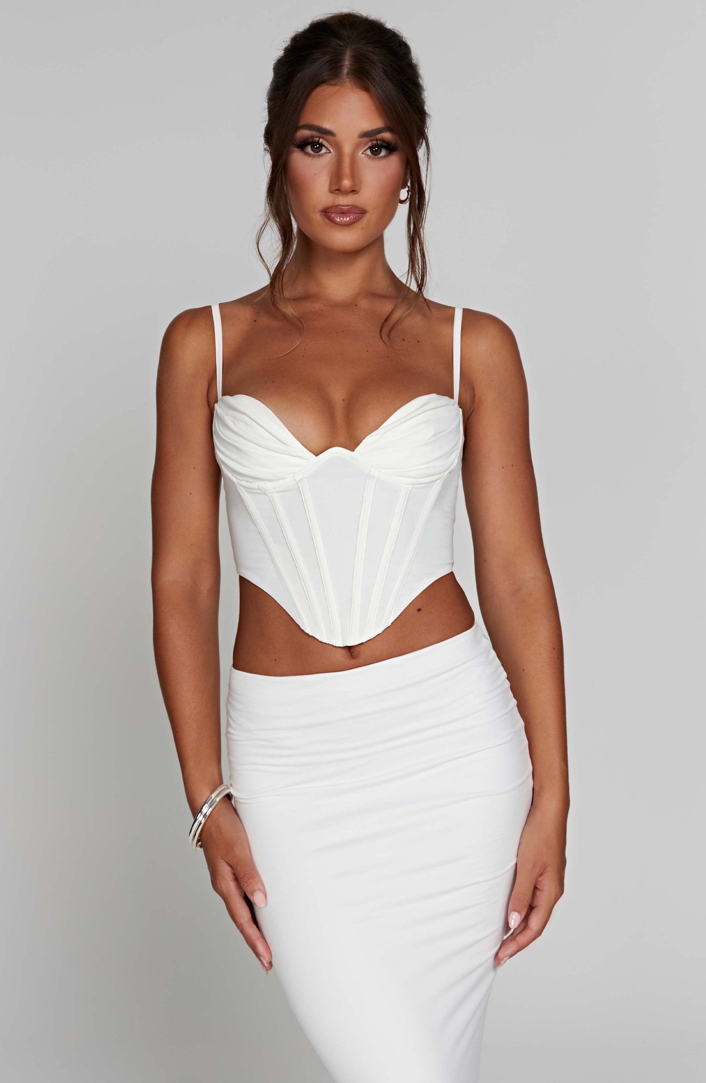 Maddie Corset - White