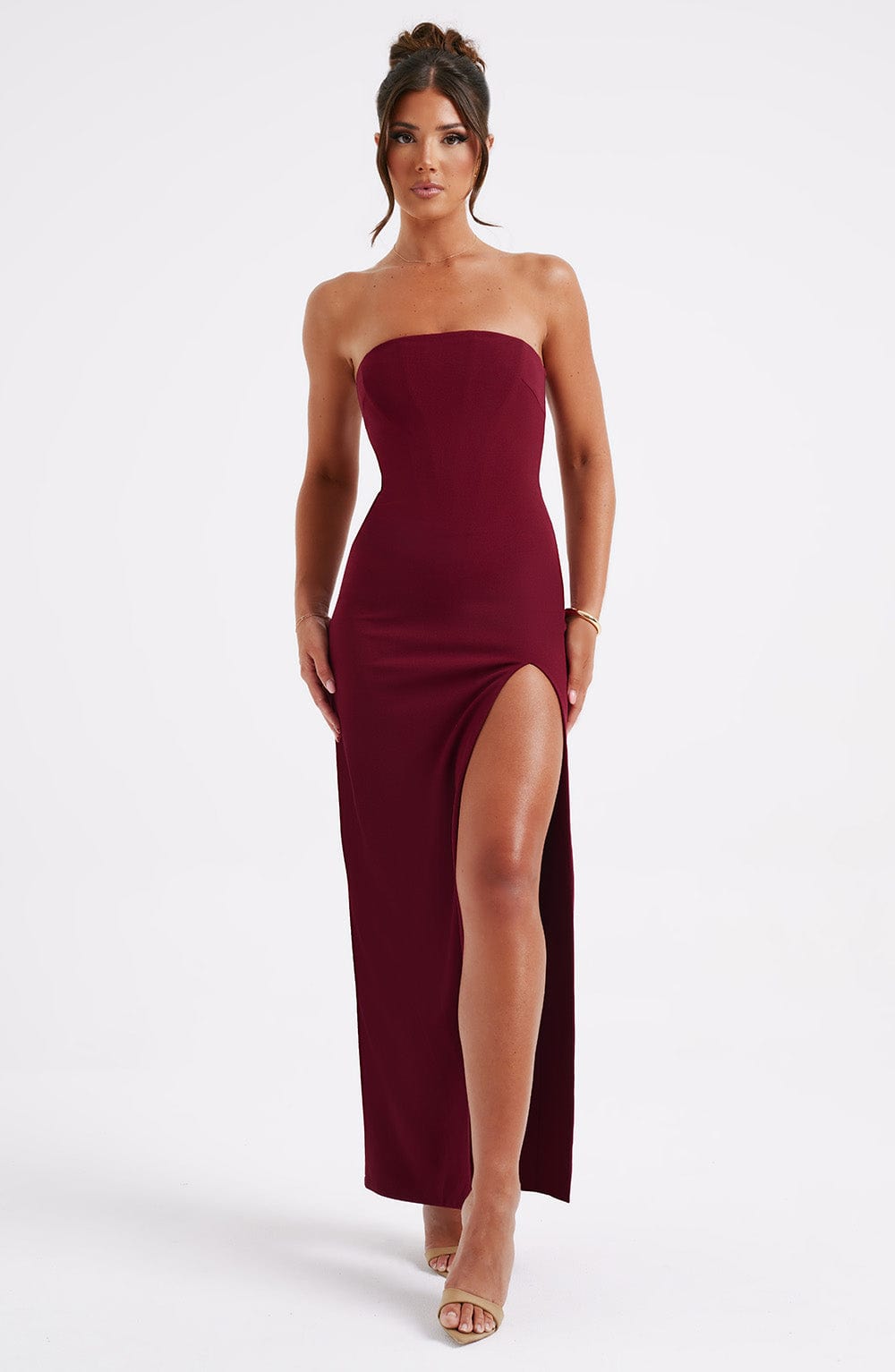 Marcia Maxi-jurk - Bordeaux