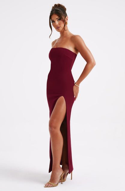 Marcia Maxi-jurk - Bordeaux