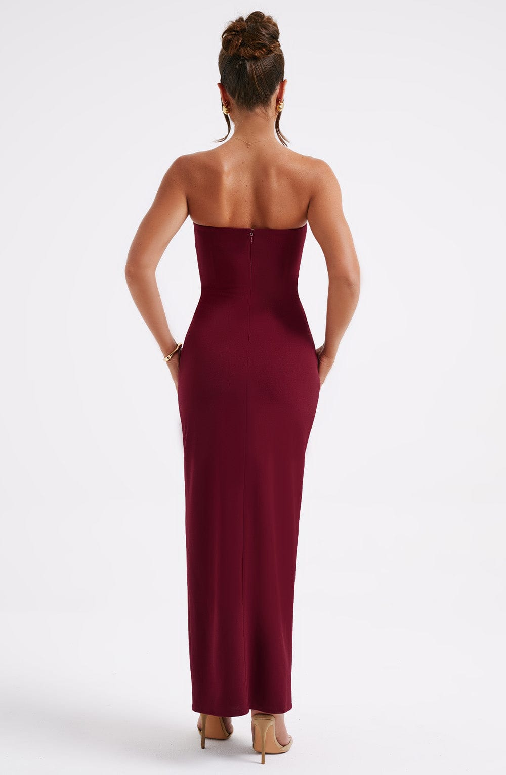 Marcia Maxi-jurk - Bordeaux