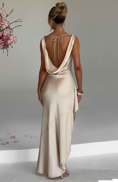 Marilyn Maxi Dress - Champagne