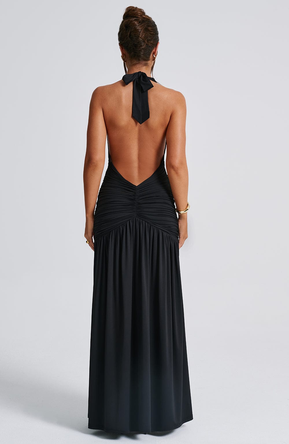 Melania Maxi Dress - Black