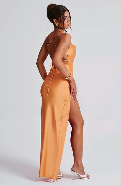 Misha Maxi Dress - Tangerine