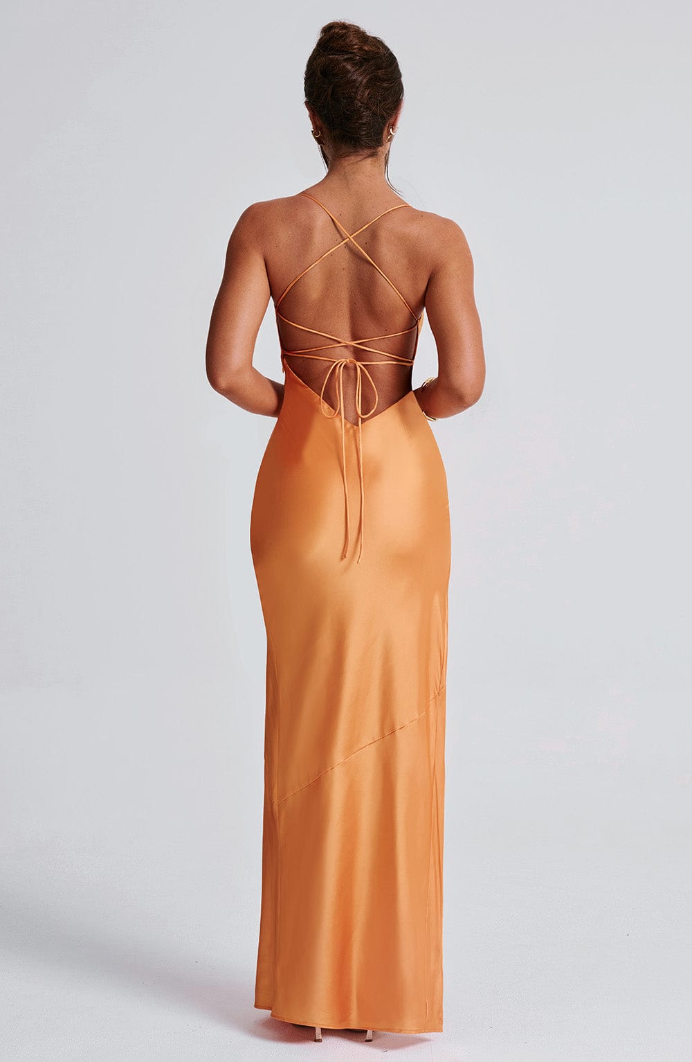 Misha Maxi Dress - Tangerine