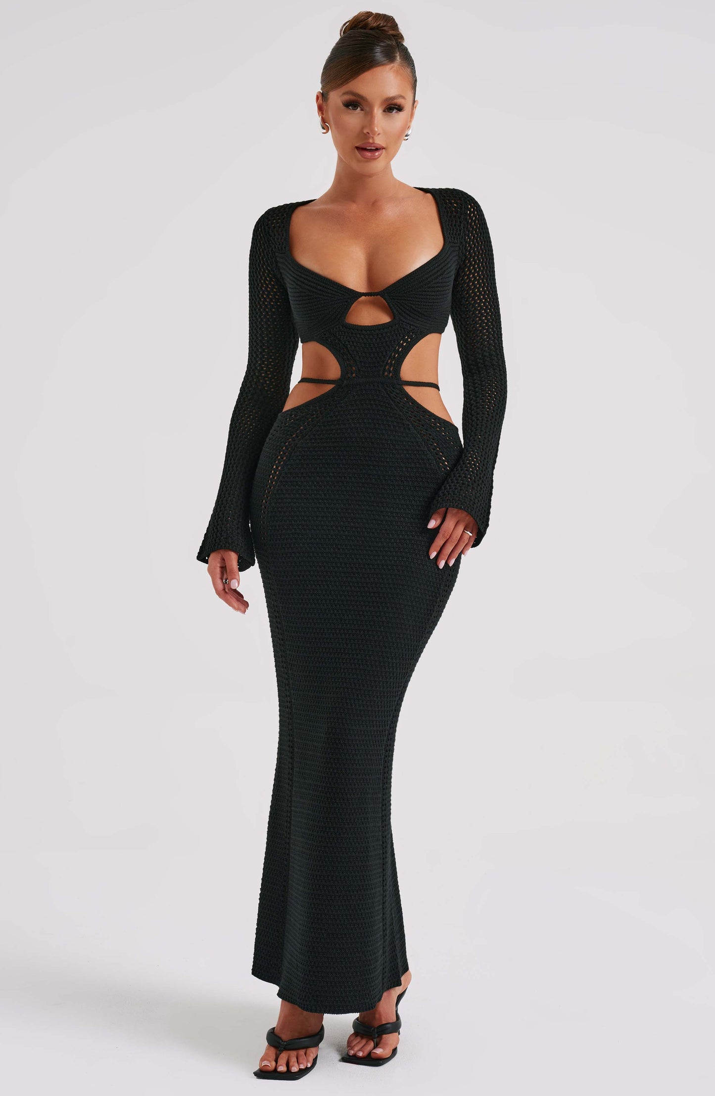 Nadine Maxi Dress - Black