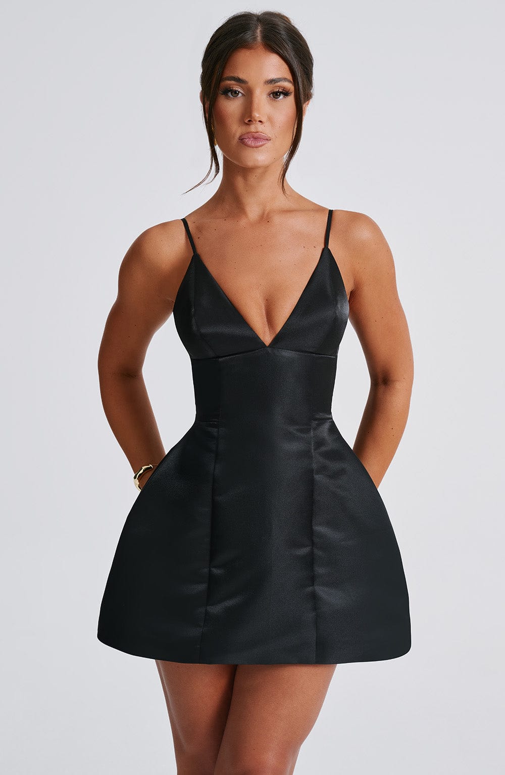 Nicole Mini Dress - Black