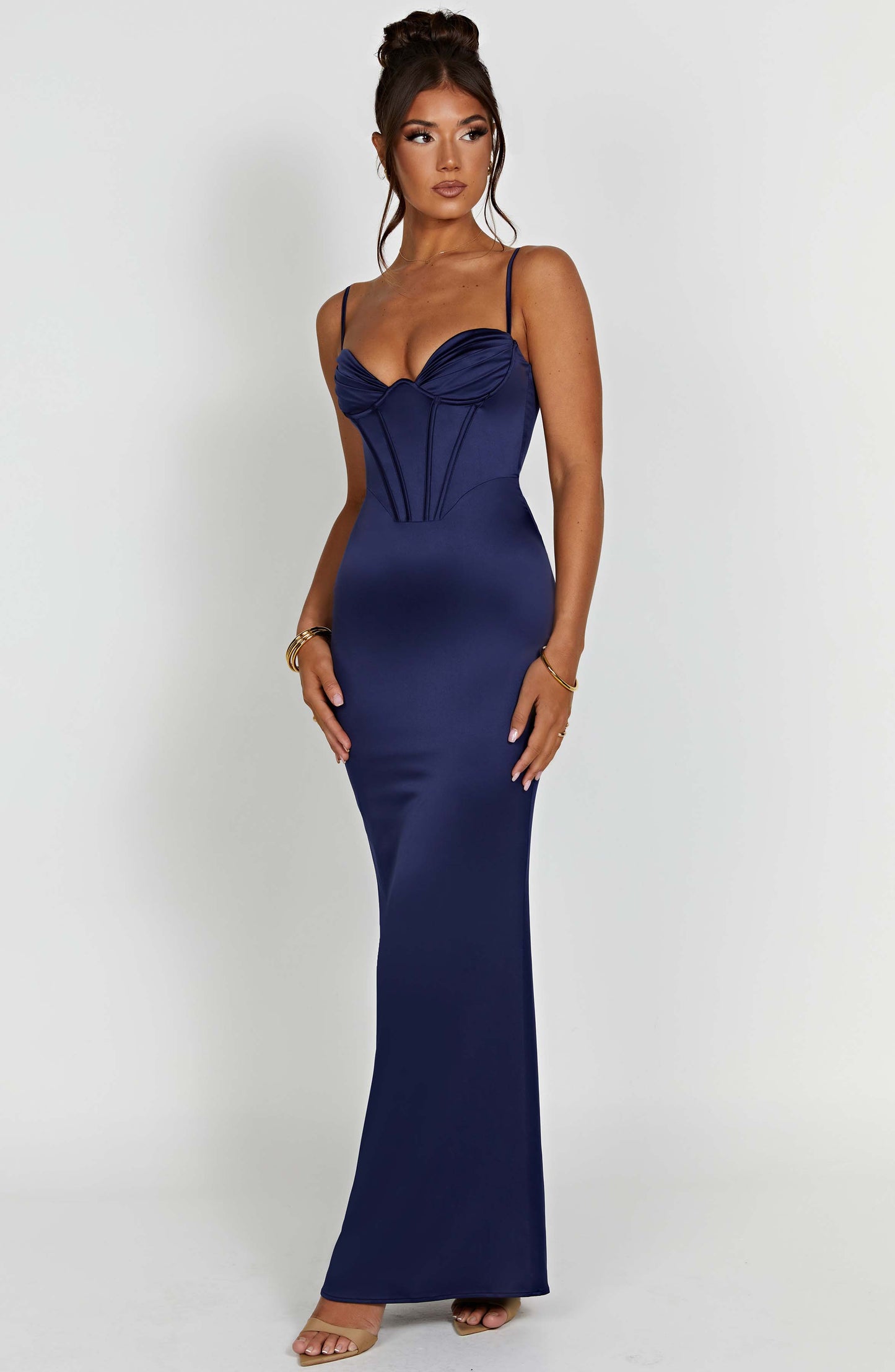 Onika Maxi-jurk - Marine