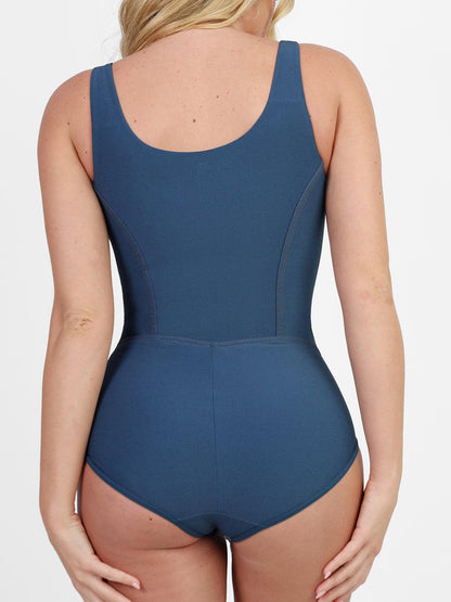 The Shapewear Bodysuit Tummy Control Denim