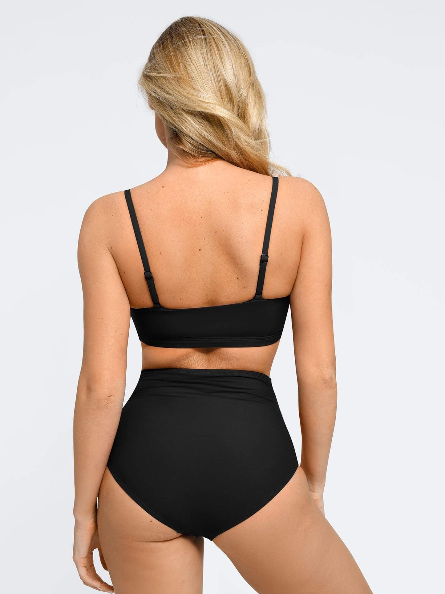 The Shapewear Swimwear Ruched High-Waist Bikini Set