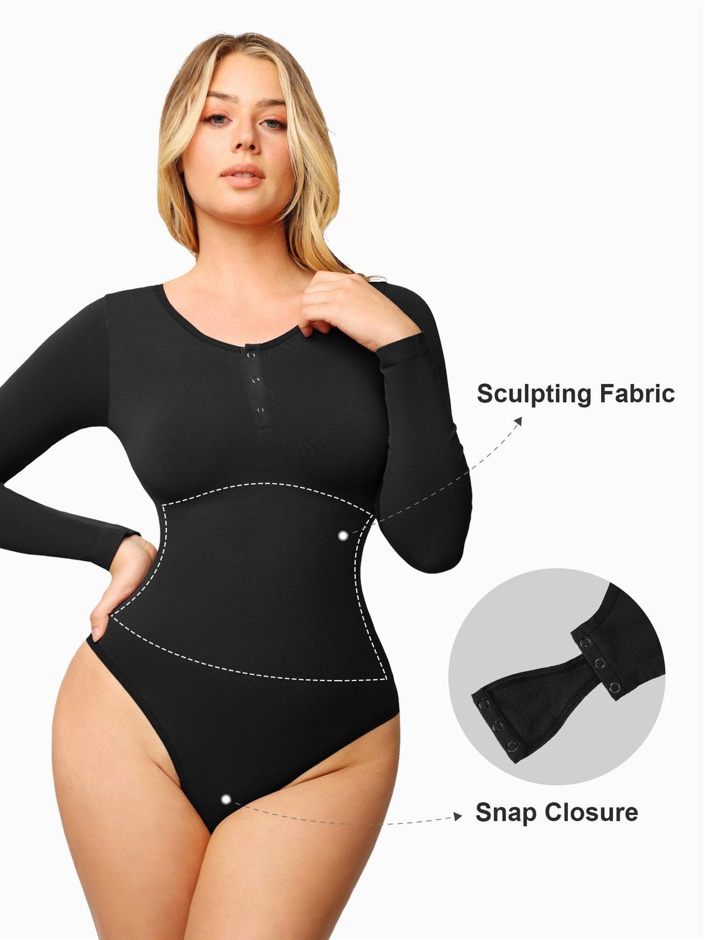 The Shapewear Bodysuit Seamless Modal