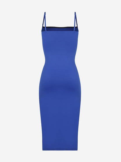 Bluetag Cooling Built-In Shapewear Tube Maxi Dress Or Shrug