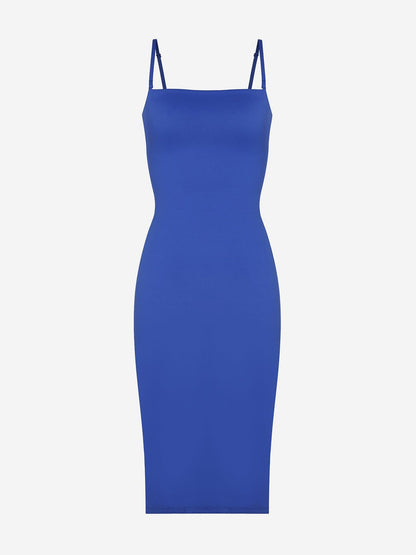 Bluetag Cooling Built-In Shapewear Tube Maxi Dress Or Shrug